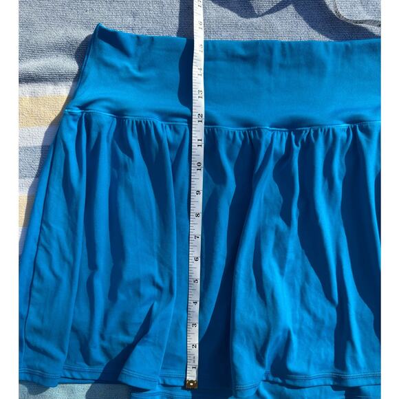NWT, OFFLINE by Aerie Real Me Bright Blue Tennis Skirt, Sz XL - Picture 5 of 6